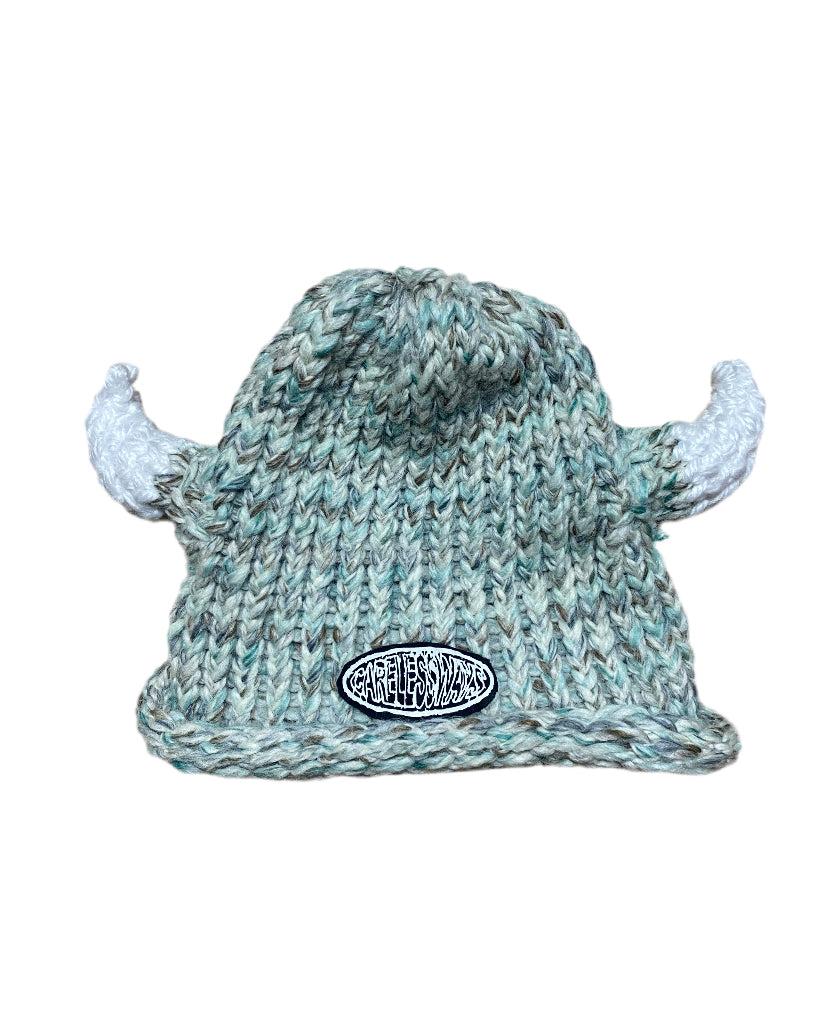 Arctic Viking Crochet Beanie